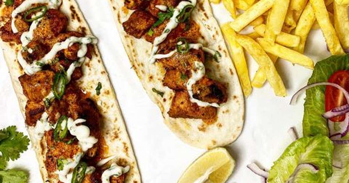 Chicken Tikka flatbread Recipe Samsung Food App