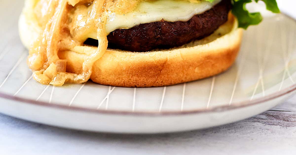 French Onion Burgers Recipe — Samsung Food
