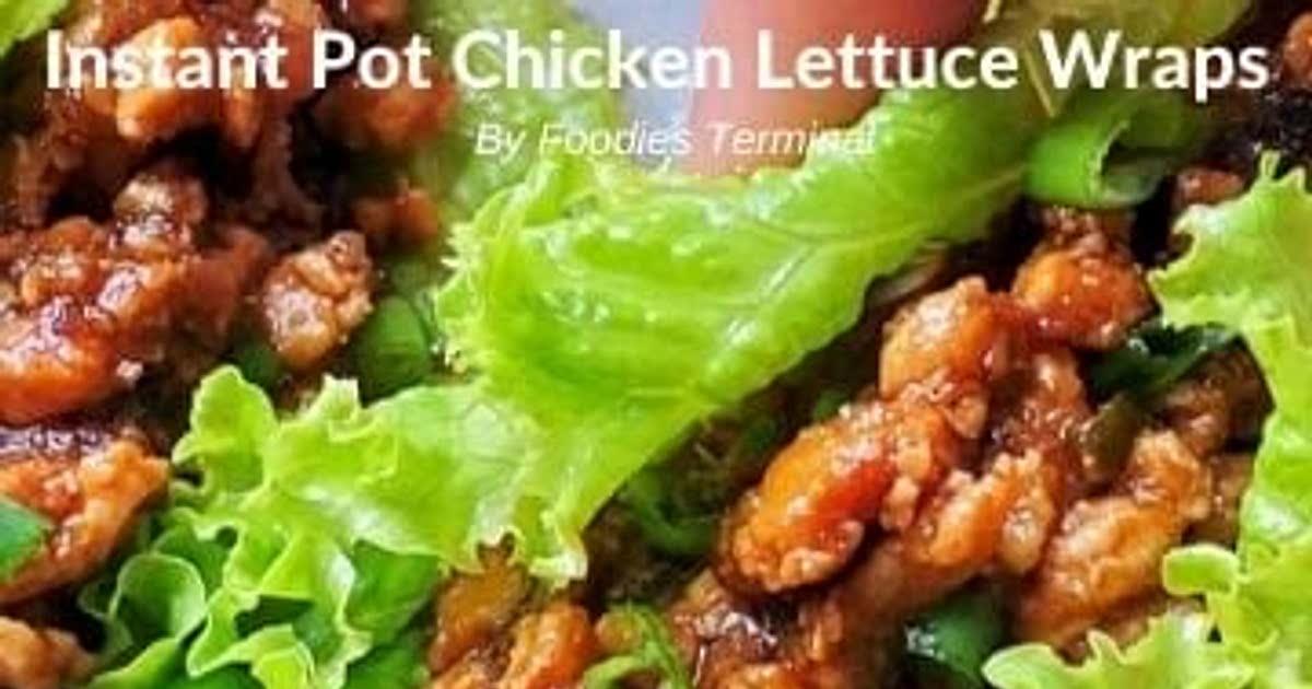 Instant pot chicken lettuce wraps sale
