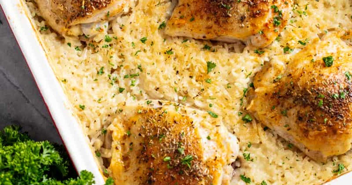 Best Baked Chicken and Rice Casserole Recipe Samsung Food