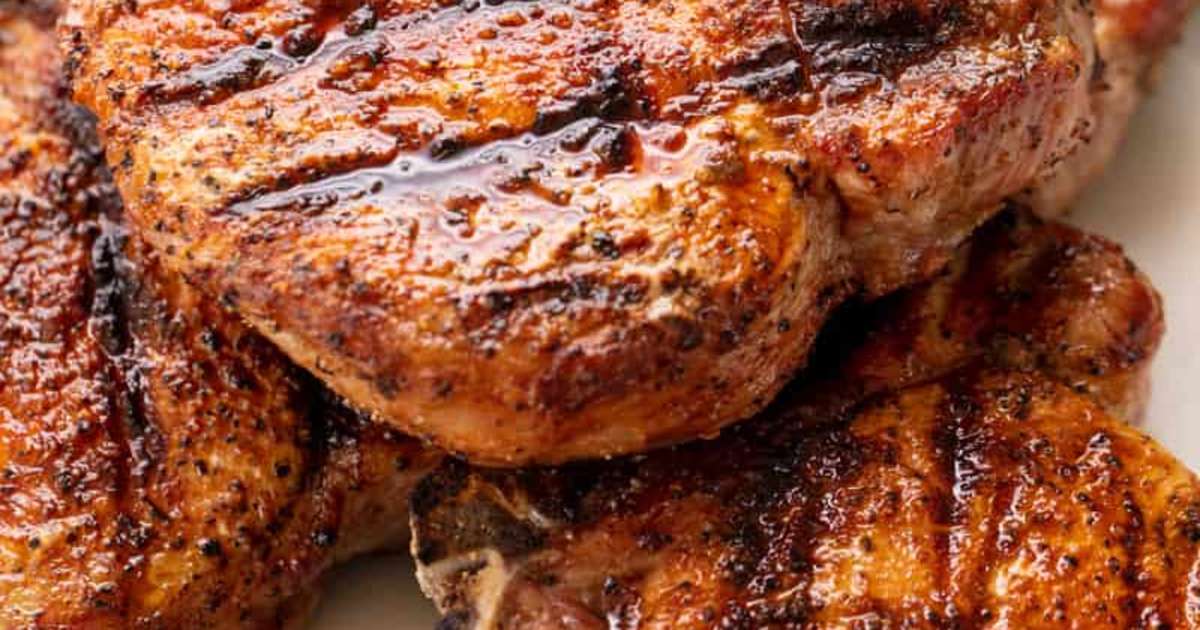 Perfect Grilled Pork Chops Recipe — Samsung Food