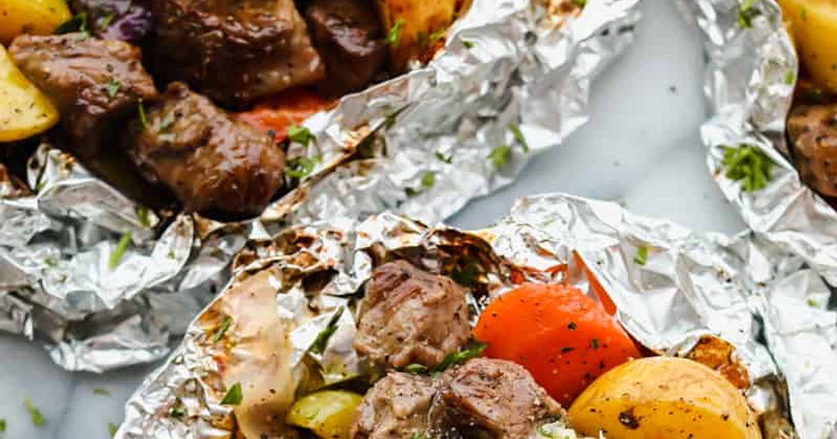 Butter Garlic Herb Steak Foil Packets Recipe — Samsung Food