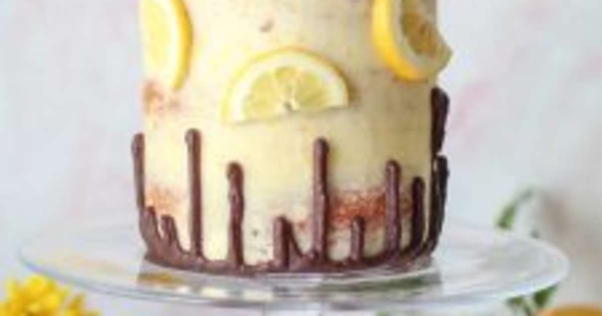 Lemon & White Chocolate Chip Gooey Butter Cake – 5 Boys Baker