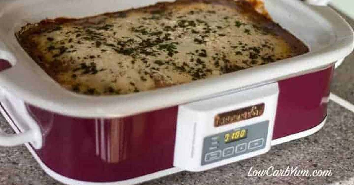 Crock Pot Ground Beef Eggplant Casserole Recipe Samsung Food