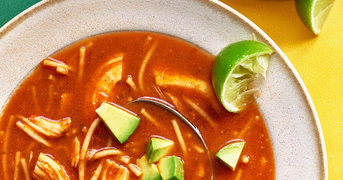 Sopa de Fideos (Chicken Noodle Soup with Sofrito) Recipe Samsung Food App