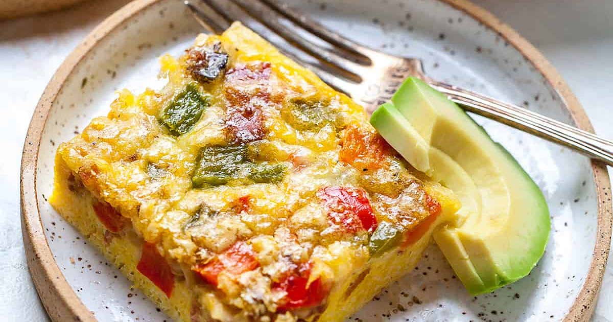 Healthy egg hot sale casserole