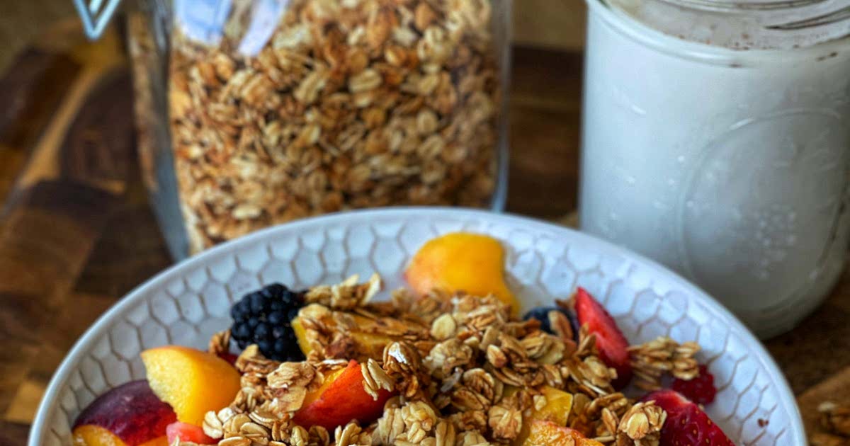 Weight Loss Friendly Granola Plantiful Kiki Recipe Samsung Food