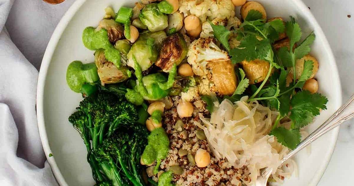 Roasted Veggie Grain Bowl Recipe — Samsung Food