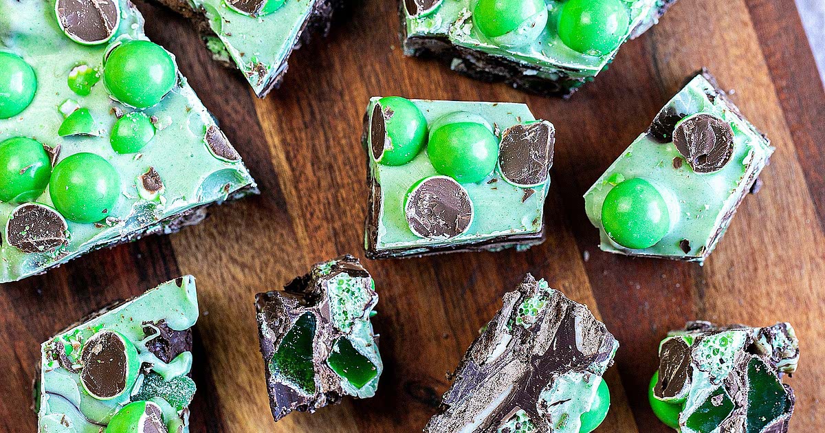 Choc mint rocky road recipe Recipe — Samsung Food
