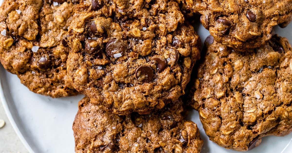 Almond Butter Oatmeal Cookies Recipe Samsung Food