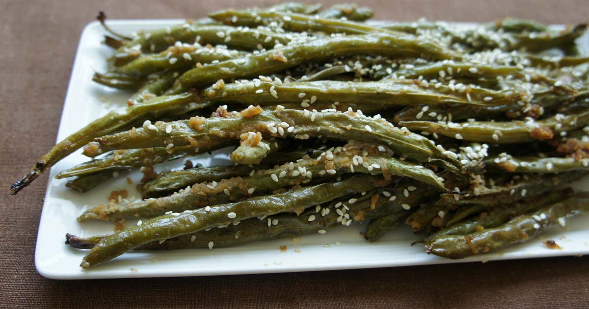 Green Beans with Honey Tahini Glaze Recipe Samsung Food App
