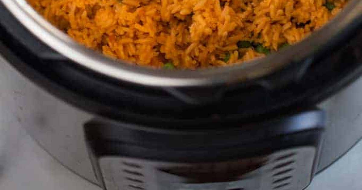 Mexican rice hotsell recipe instant pot