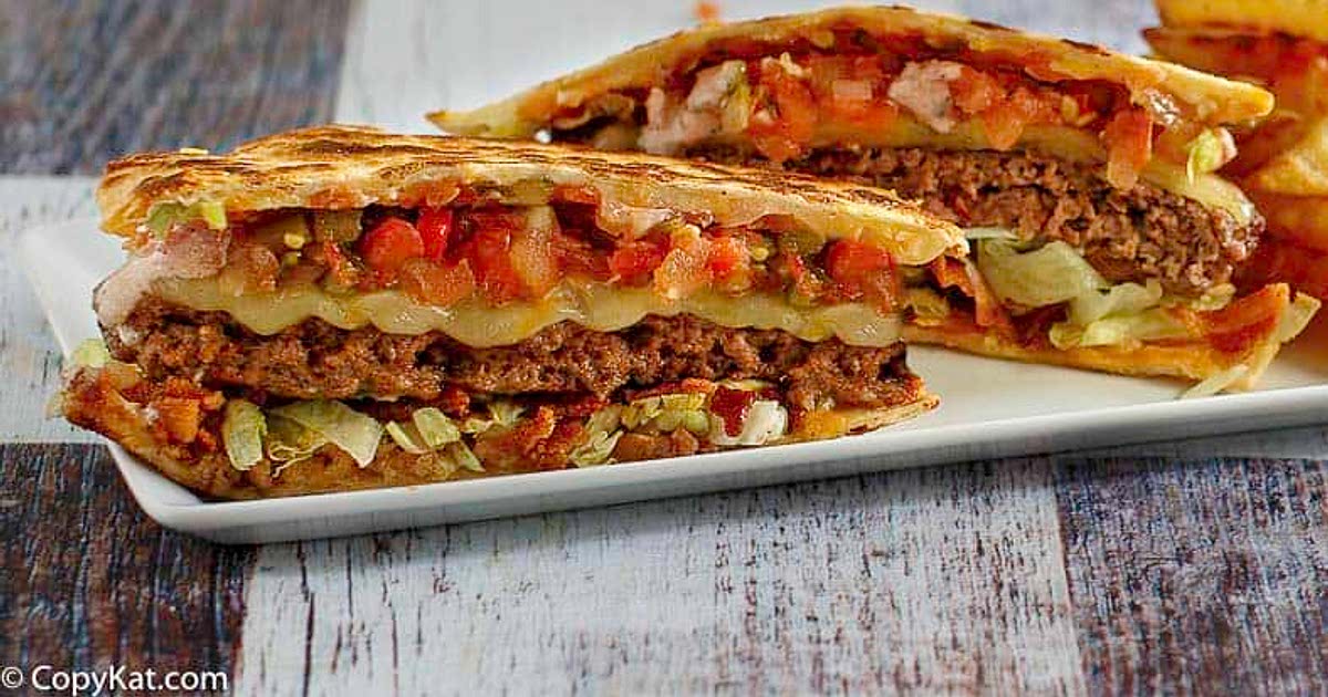 Copycat Applebee's Quesadilla Burger Recipe — Samsung Food