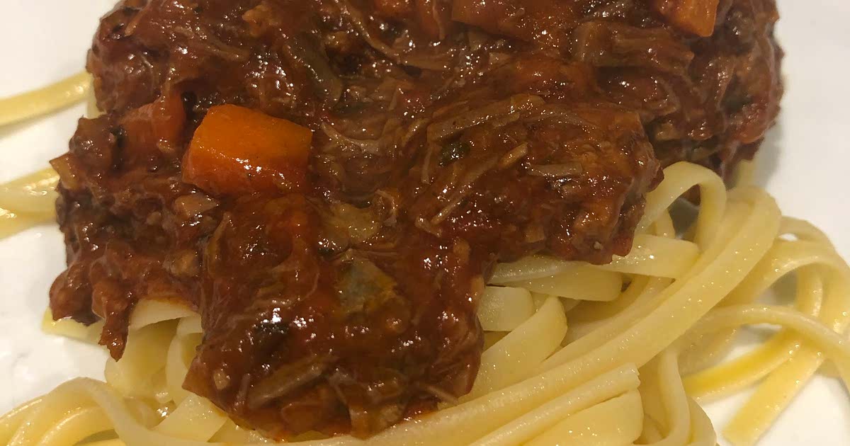 Leftover beef brisket spaghetti bolognese Recipe Samsung Food App