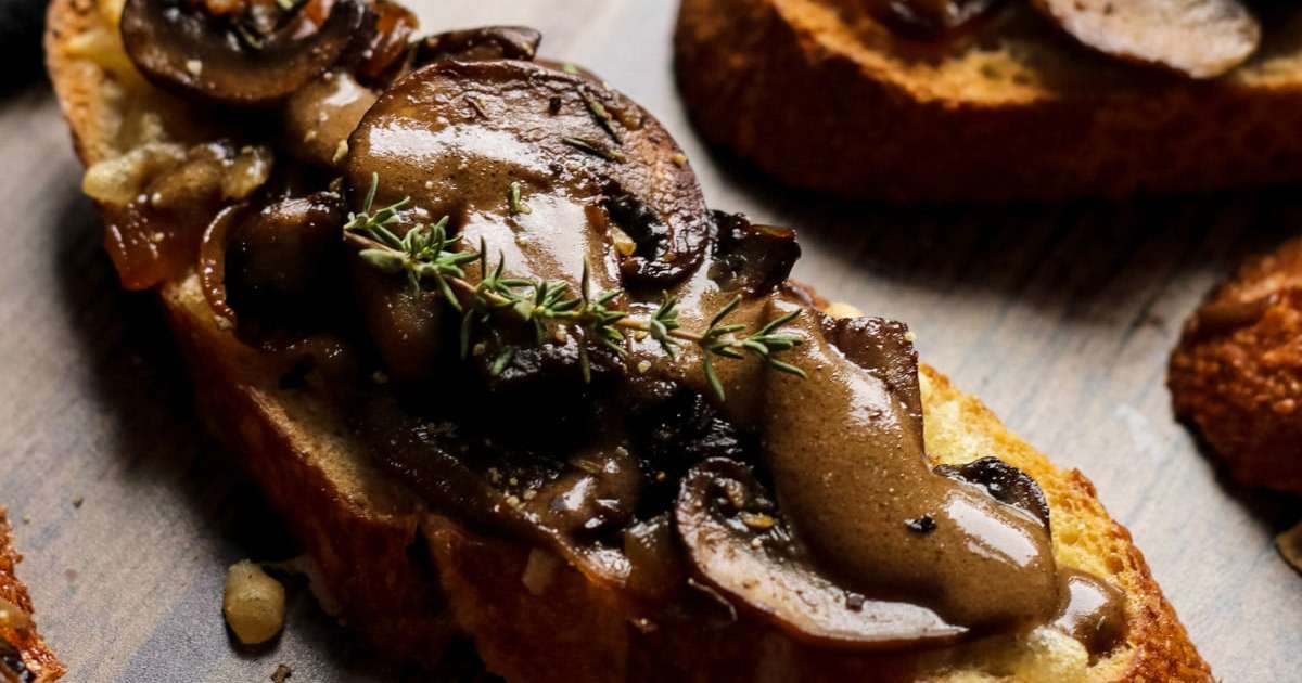 Easy Vegan Mushroom Crostini Recipe Samsung Food