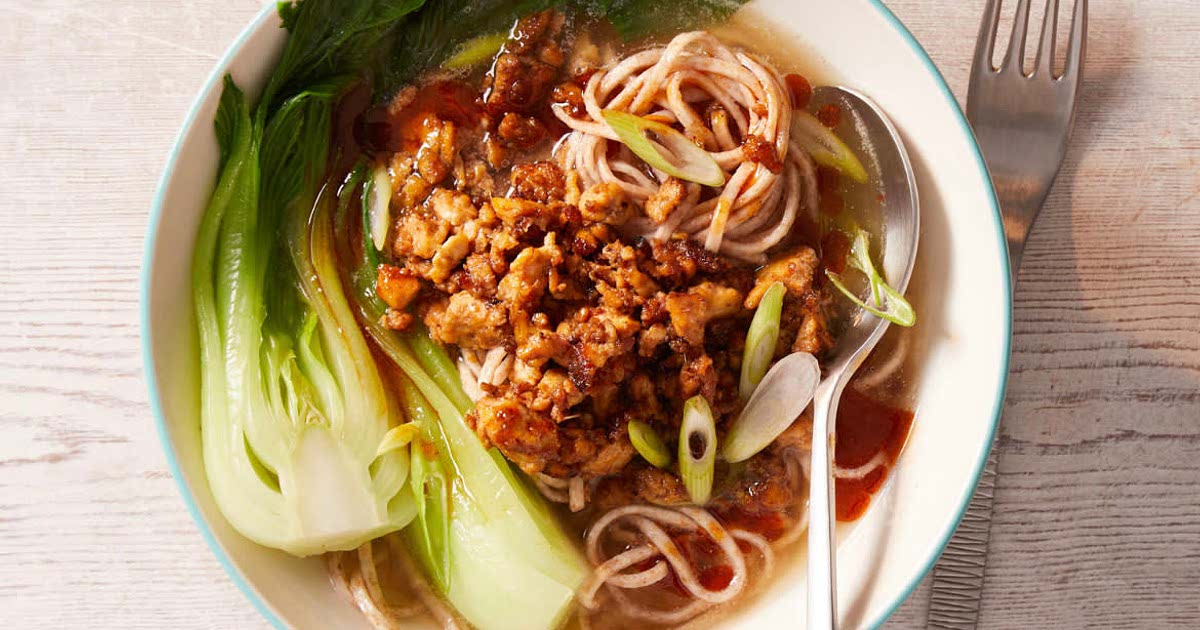 Tantanmen StirFried Tofu Ramen With Chilli Oil Recipe Samsung Food
