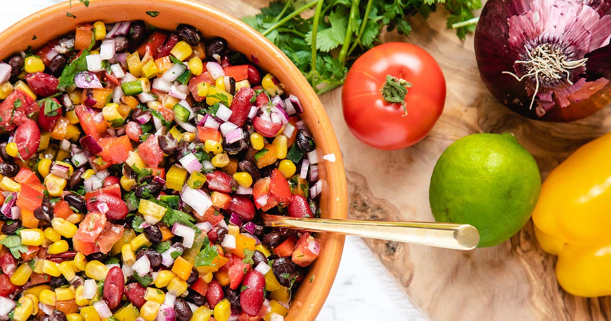 Corn, Veggie, and Bean Salsa Recipe — Samsung Food