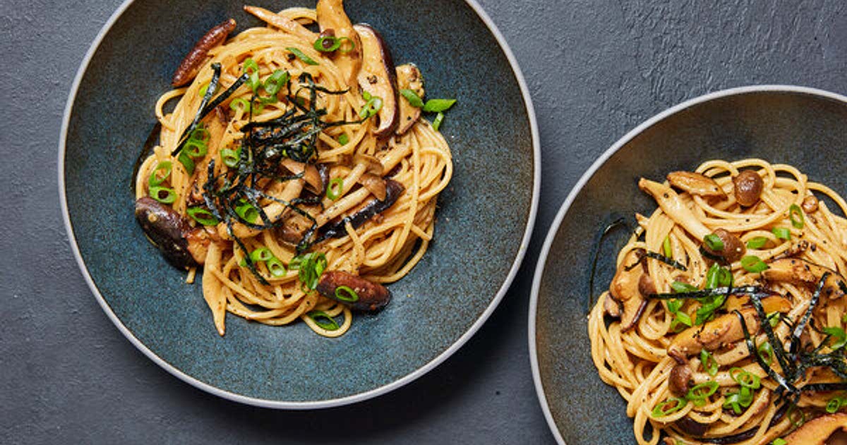 Mushroom Wafu Pasta Recipe Samsung Food App