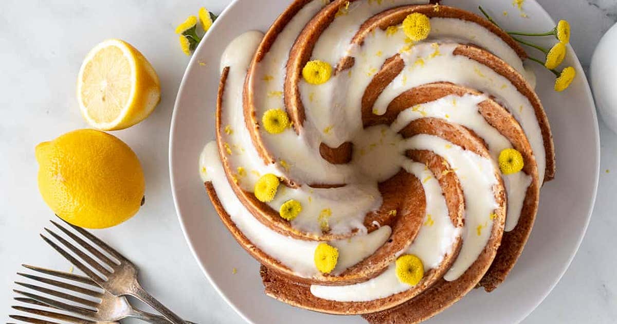 Lemon Chamomile Cake Recipe Samsung Food