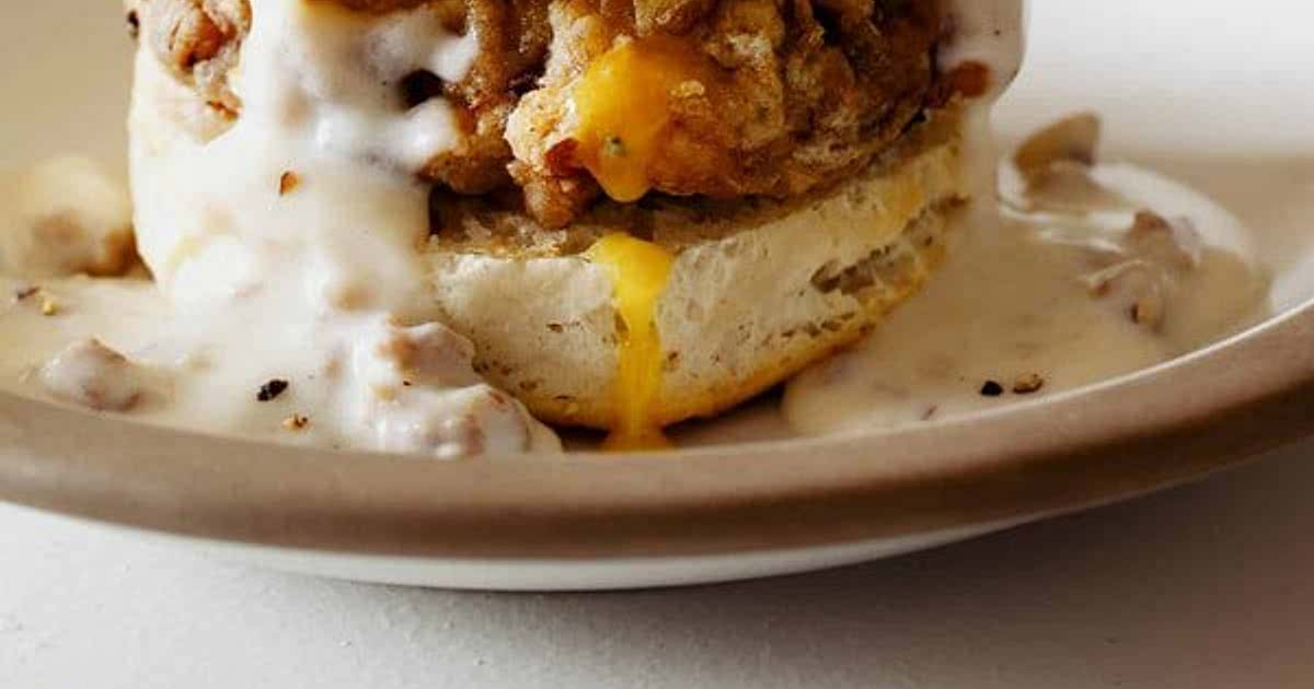 Chicken Fried Steak Eggs Benedict Recipe Samsung Food