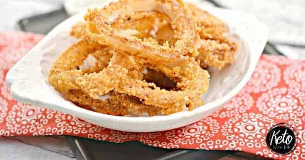 Keto Onion Rings Recipe Easy Keto Side Dish — Samsung Food