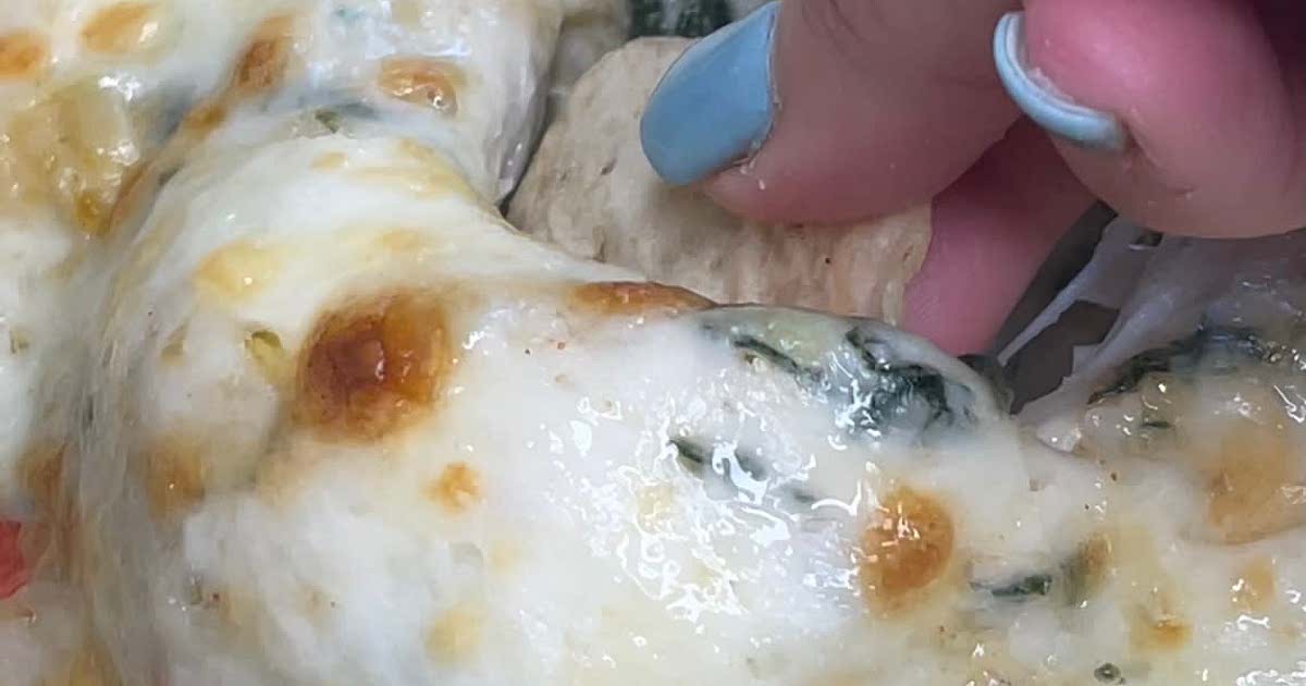 Imitation Crab Spinach and Artichoke Dip (no cream cheese) Recipe — Samsung Food