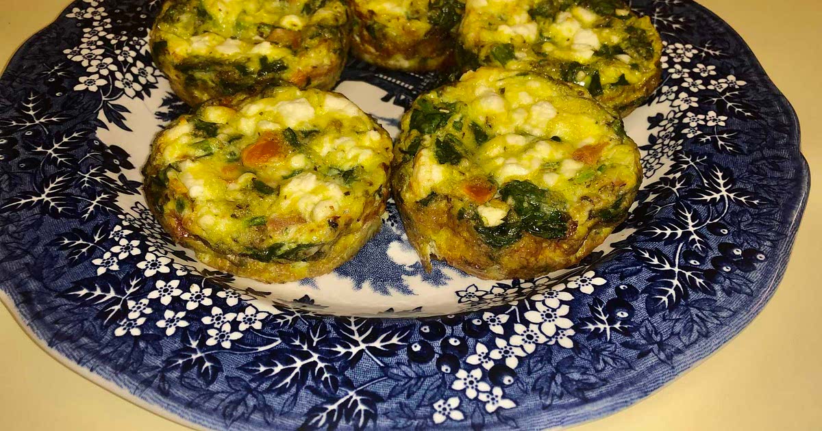 GOAT’S CHEESE AND SPINACH EGG MUFFINS Recipe Samsung Food