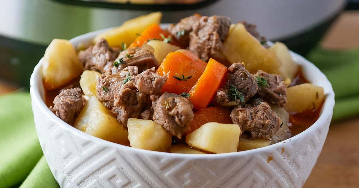 Instant Pot Lamb Stew