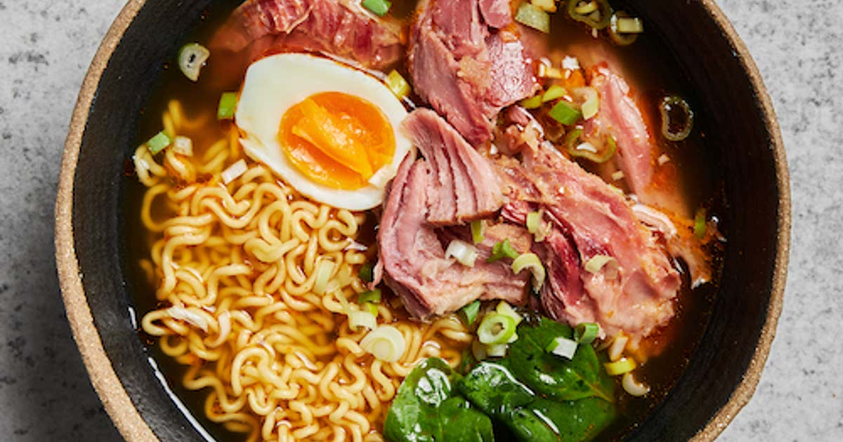 Hambroth Ramen Noodle Soup Recipe — Samsung Food