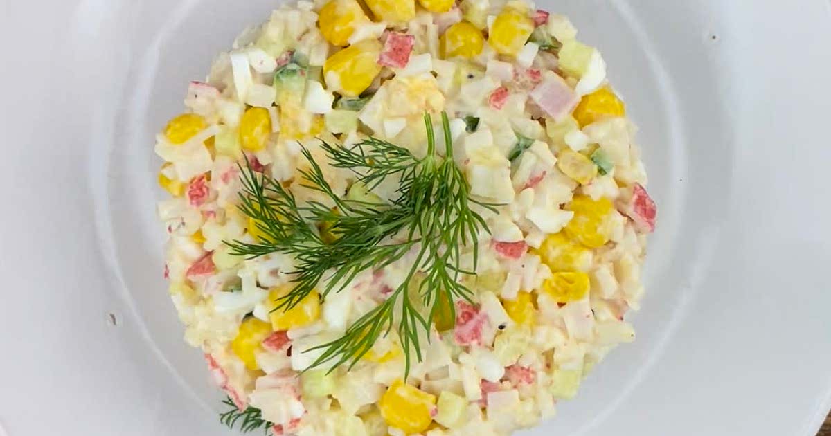 Crab stick salad best sale