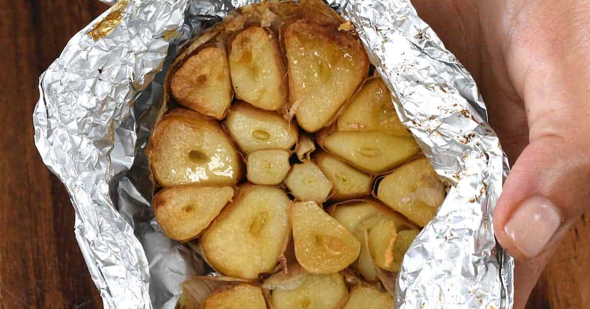 How to Roast Garlic in the Oven (Whole Roasted Garlic + Cloves) Recipe