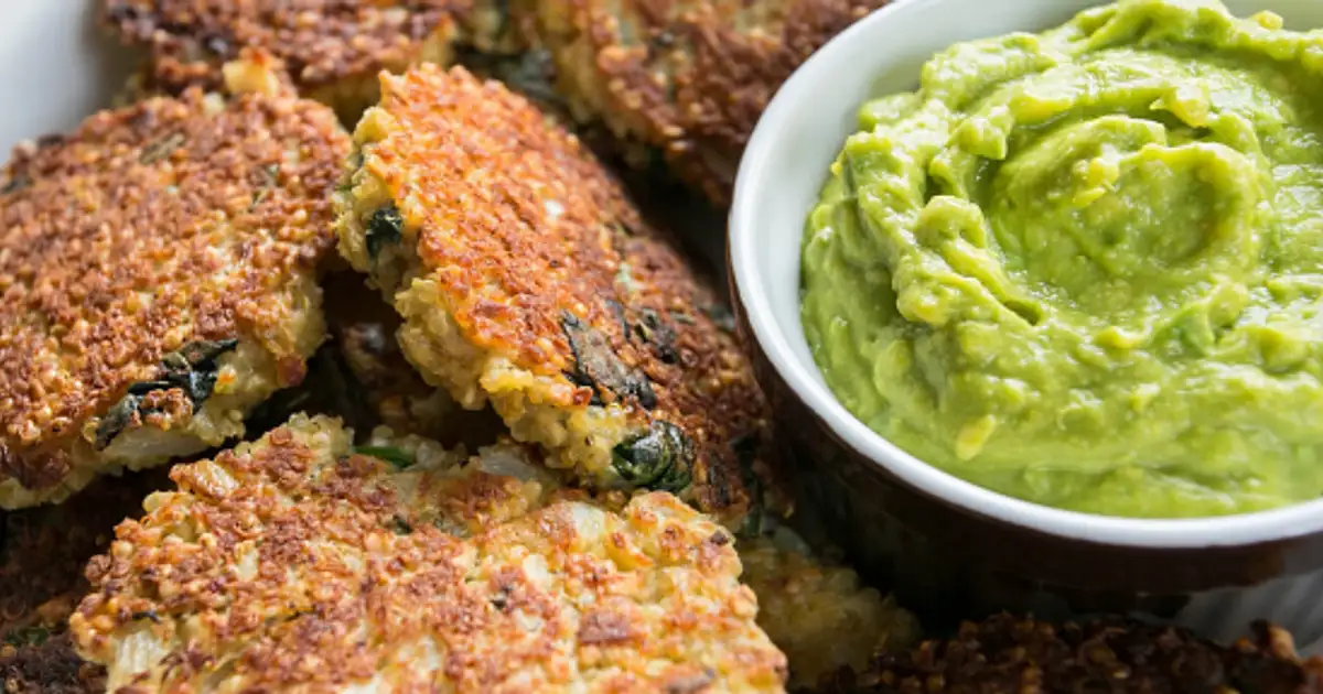 Quinoa Kale Fritters Recipe — Samsung Food