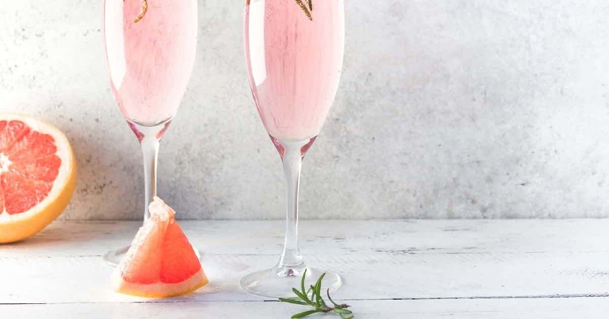 Low Carb Lavender Grapefruit Mimosa Recipe Samsung Food