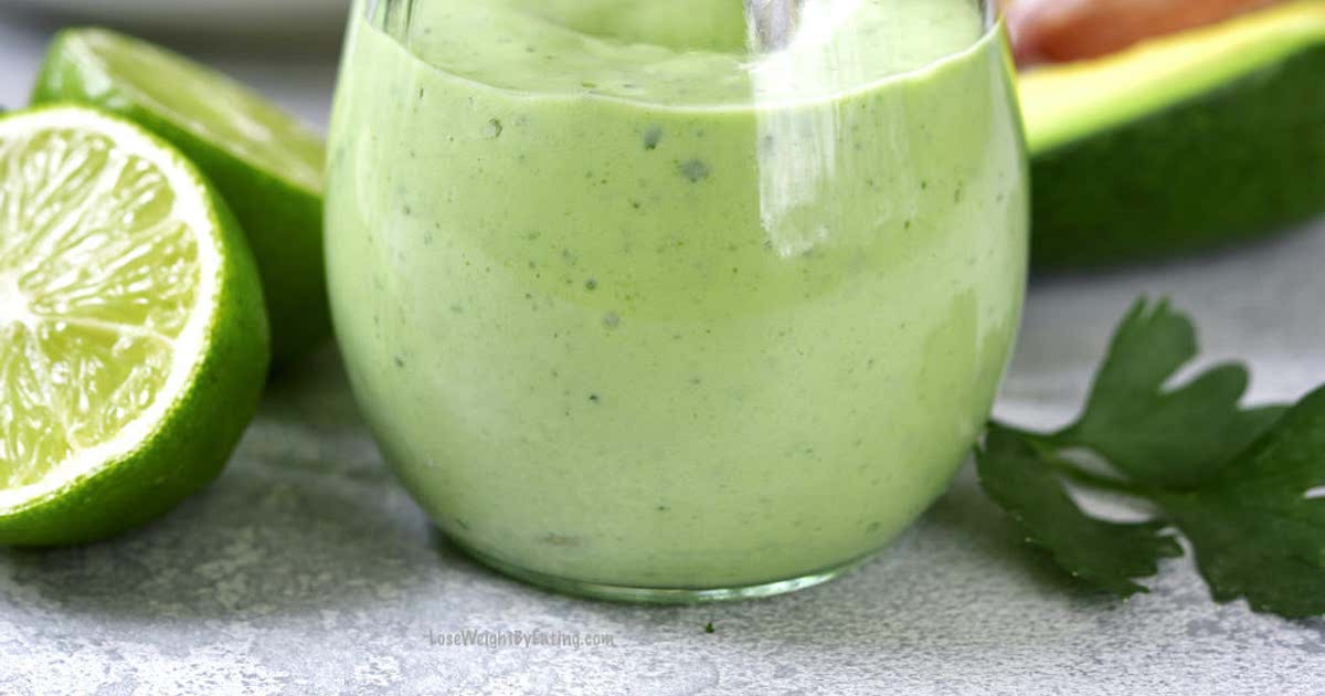 Healthy Green Goddess Dressing Recipe (LOW CALORIE) Samsung Food
