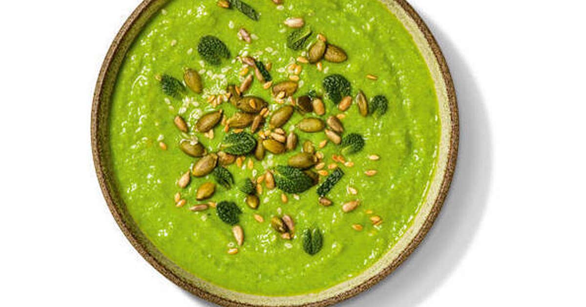 Pea and leek soup Recipe Samsung Food