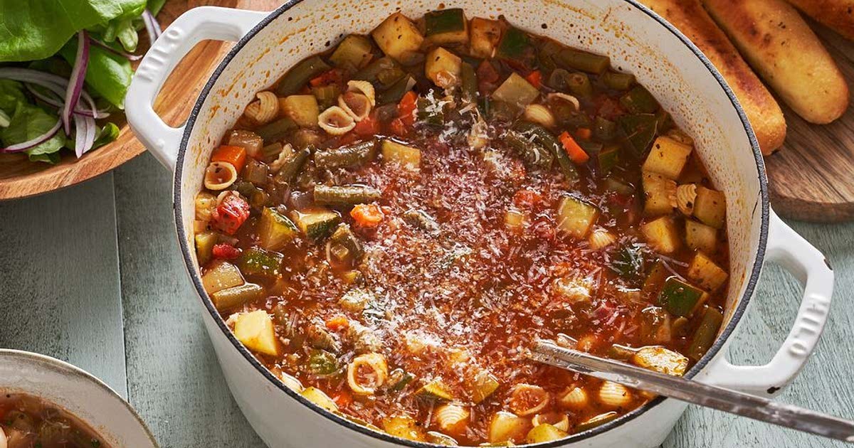 Copycat Olive Garden Minestrone Soup Recipe Samsung Food
