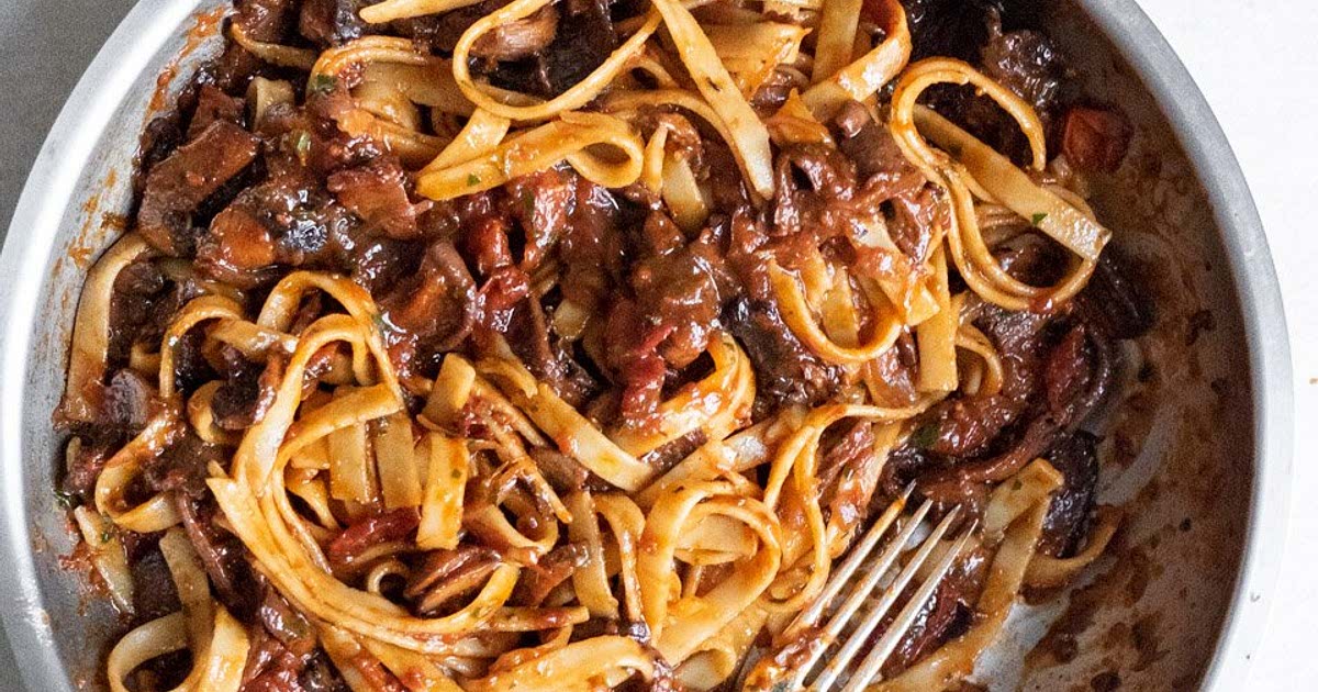 Mushroom Ragù — Baking Hermann Recipe Samsung Food