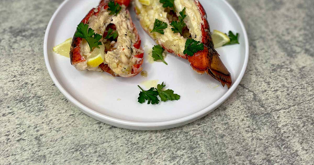 Lobster with White Wine Butter Sauce Recipe Samsung Food
