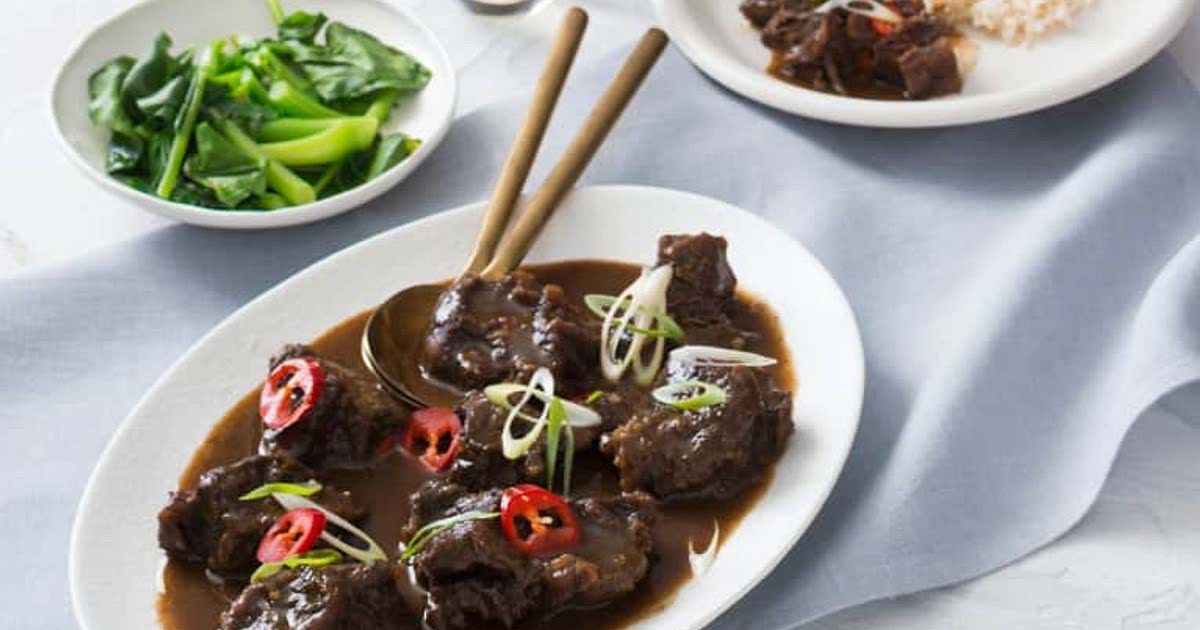 Chinese five spice beef cheeks Recipe Samsung Food