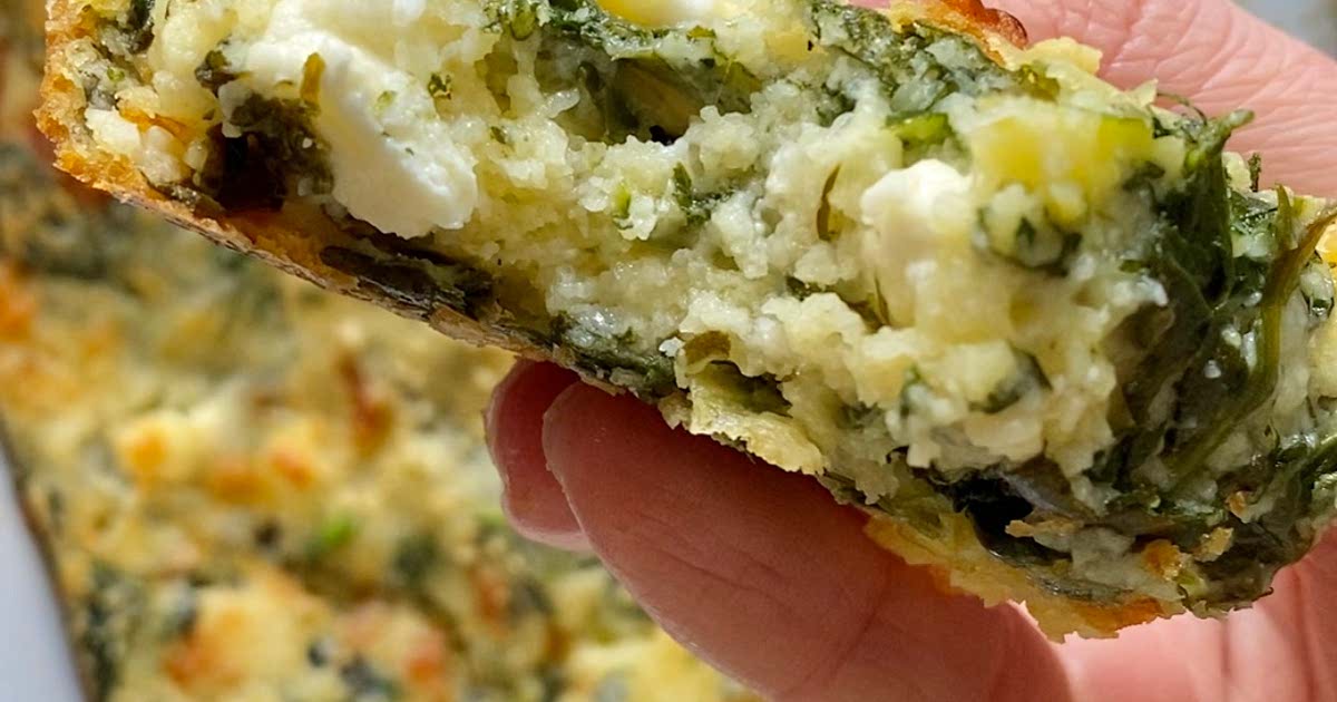 Spinach and Feta Brownies Recipe Samsung Food