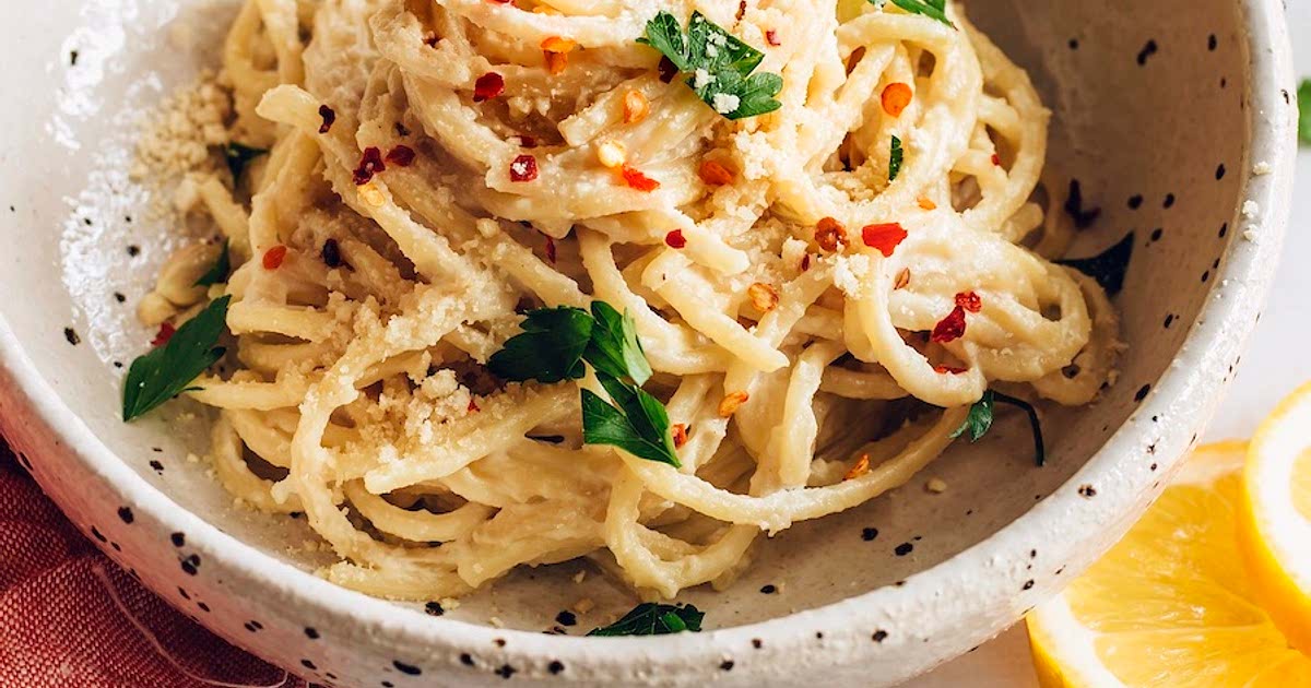Vegan Pasta Al Limone Recipe Whisk