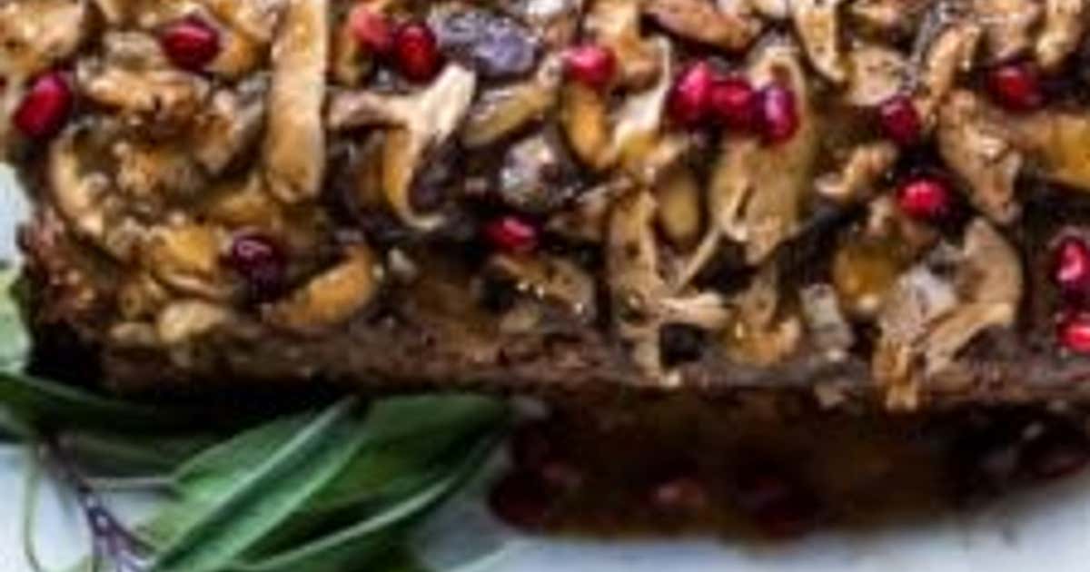 Sagey Mushroom Nut Roast Recipe — Samsung Food