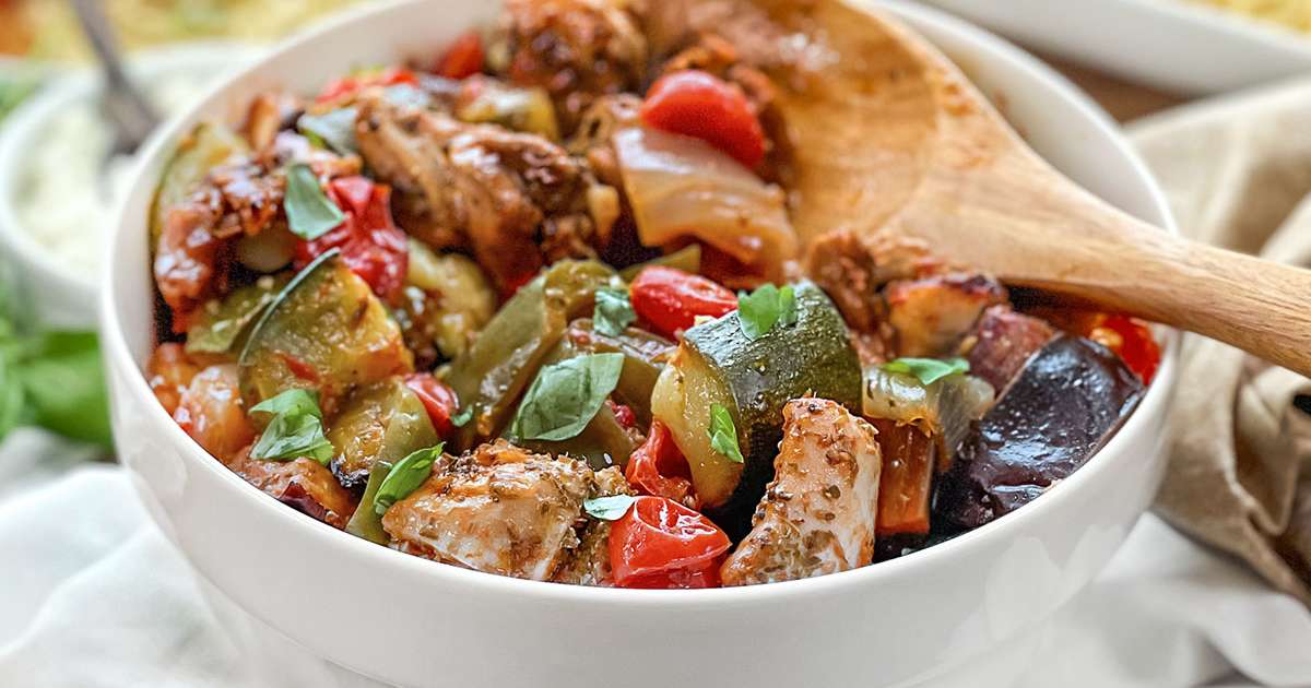 Sheet-Pan Ratatouille