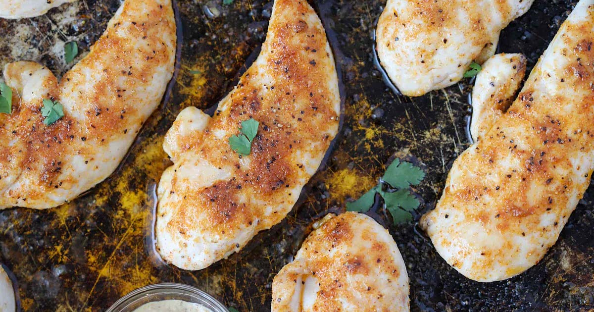 Healthy Baked Chicken Tenders (No Breading) Recipe Samsung Food