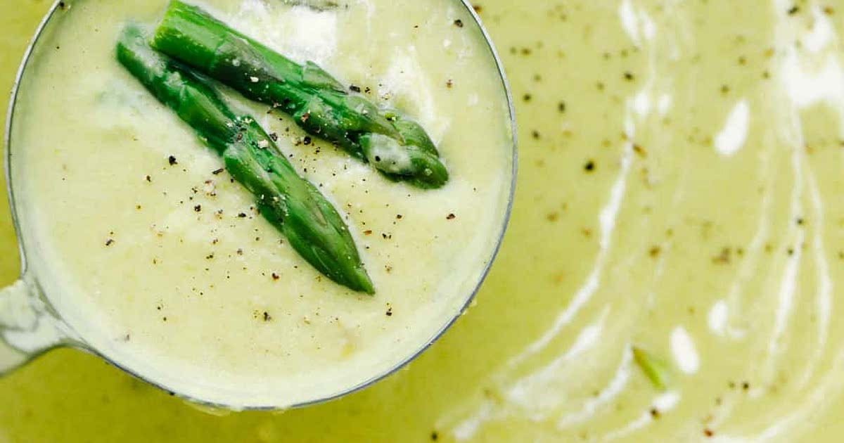 Creamy Asparagus Soup Recipe Samsung Food
