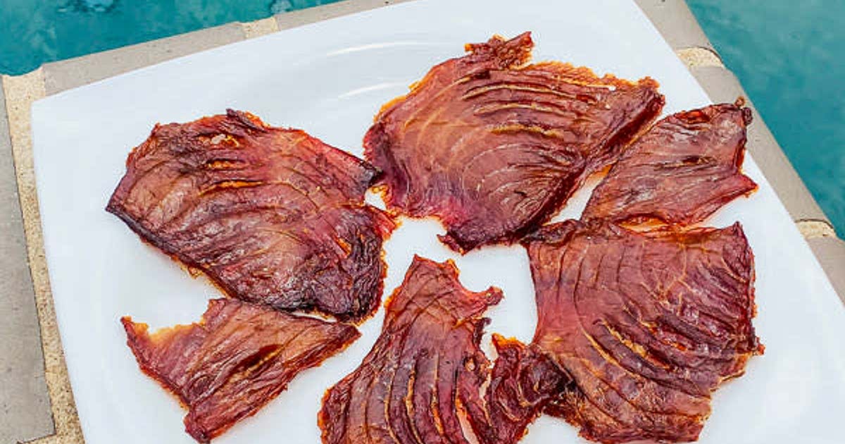 Sakura Boshi Hawaiian Ahi Tuna Jerky Recipe — Samsung Food