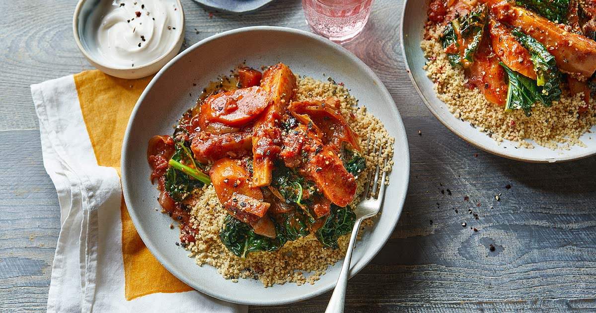 Slow cooker harissa vegetable stew Recipe — Samsung Food