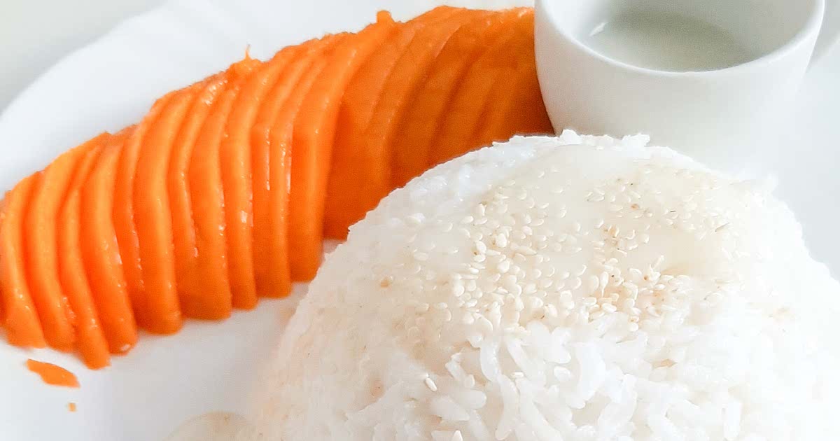 🇹🇭 Mango Sticky Rice (microwave method) Recipe Samsung Food