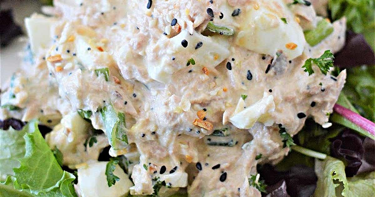Keto Everything But the Bagel Tuna Egg Salad Recipe — Samsung Food
