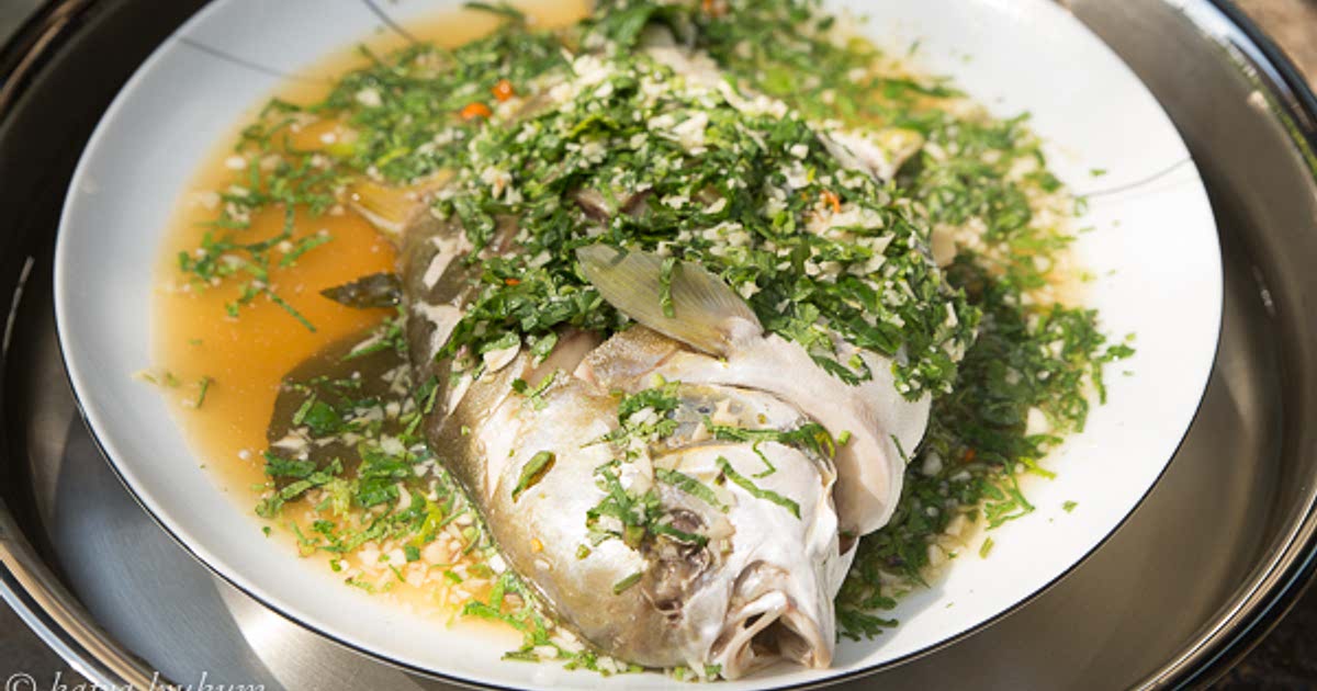 Steamed Pompano with Thai Dressing Recipe Samsung Food